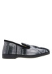 Thumbnail Pantoufles noires à talon plat avec imprimé Zorro sur l'ensemble de la chaussure - Image 2