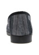 Thumbnail Pantoufles noires à talon plat avec imprimé Zorro sur l'ensemble de la chaussure - Image 3