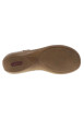 Thumbnail Nu-pieds femme en cuir noisette et à fermeture auto-agrippantes - Image 6