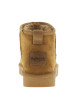Thumbnail Boots camel à talon plat et à slip-on avec doublure en fourrure synthétique - Image 3