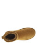 Thumbnail Boots camel à talon plat et à slip-on avec doublure en fourrure synthétique - Image 5