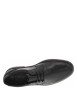 Thumbnail Derbies en cuir noir à talon décroché bas et à lacets ronds noirs - Image 5