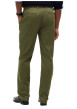 Thumbnail Pantalon chino Denton en coton kaki à coupe droite pourvu de poches - Image 3