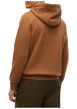 Thumbnail Sweat camel à coupe droite pourvu d'un col à capuche et de manches longues - Image 3