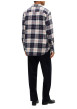 Thumbnail Chemise en coton multicolore à coupe droite pourvue d'un col à revers - Image 3