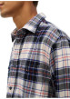 Thumbnail Chemise en coton multicolore à coupe droite pourvue d'un col à revers - Image 4