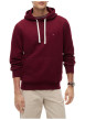 Thumbnail Sweat bordeaux à coupe droite pourvu d'un col à capuche et de manches longues - Image 2