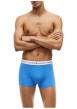 Thumbnail Lot de 3 boxers en coton biologique multicolores pourvus d'une taille élastiquée - Image 5