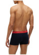 Thumbnail Lot de 3 boxers en coton biologique noirs pourvus d'une taille élastiquée - Image 3