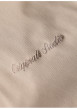Thumbnail Blouson beige à coupe droite pourvu d'un col à capuche et de manches longues - Image 2