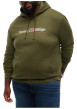 Thumbnail Sweat à capuche kaki uni avec une coupe droite et des manches longues - Image 2
