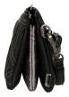 Thumbnail Mini sac noir à surpiqûres graphiques et triple compartiment indépendant - Image 6
