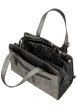 Thumbnail Sac à main porté épaule gris et noir à illustrations musicales - Image 5