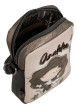 Thumbnail Mini sac bronze à illustrations musicales doté de deux compartiments zippés - Image 3
