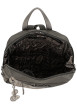 Thumbnail Sac à dos gris à illustrations musicales et poupée avec un design trapèze - Image 5