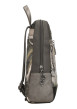 Thumbnail Sac à dos gris à illustrations musicales et poupée avec un design trapèze - Image 6
