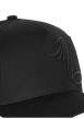 Thumbnail Casquette en coton noire pourvue d'une fermeture à pression snapback - Image 5