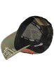 Thumbnail Casquette kaki imprimée pourvue d'une fermeture à pression snapback - Image 3