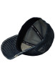 Thumbnail Casquette bleue pourvue d'une fermeture à pression snapback à l'arrière - Image 3