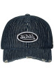 Thumbnail Casquette bleue pourvue d'une fermeture à pression snapback à l'arrière - Image 4