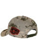 Thumbnail Casquette en coton beige pourvue d'une fermeture à pression snapback - Image 2
