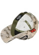Thumbnail Casquette en coton beige pourvue d'une fermeture à pression snapback - Image 3