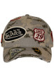 Thumbnail Casquette en coton beige pourvue d'une fermeture à pression snapback - Image 4