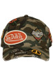 Thumbnail Casquette en coton multicolore pourvue d'une fermeture à pression snapback - Image 4