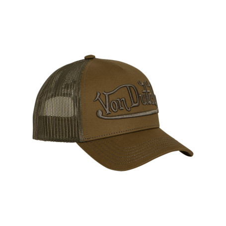 Casquette kaki pourvue d'une fermeture à...