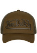 Thumbnail Casquette kaki pourvue d'une fermeture à pression snapback à l'arrière - Image 4
