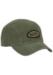 Thumbnail Casquette en coton verte pourvue d'une fermeture strapback à clip