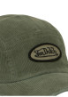 Thumbnail Casquette en coton verte pourvue d'une fermeture strapback à clip - Image 5