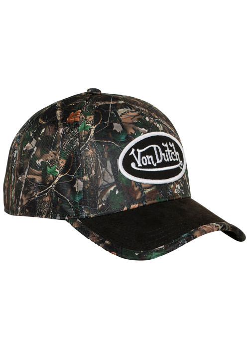 Casquette noire à motifs pourvue d'une...