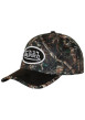 Thumbnail Casquette noire à motifs pourvue d'une fermeture à pression snapback à l'arrière - Image 6