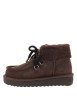 Thumbnail Boots montantes 375 Nordic en cuir nubuck chocolat à talon compensé bas - Image 3