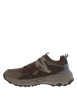 Thumbnail Baskets running Dom marron à talon plat pourvues de lacets ronds - Image 3