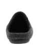 Thumbnail Mules anthracite à talon plat avec une semelle plate en caoutchouc - Image 4