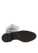 Thumbnail Bottes hautes en cuir chocolat à talon décroché bas munies d'un zip latéral - Image 6