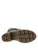 Thumbnail Bottes taupe à talon décroché moyen munies de lacets et d'un zip latéral - Image 6