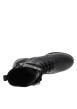 Thumbnail Bottines noires à talon décroché bas munies de lacets et d'un zip latéral - Image 5