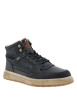 Thumbnail Sneakers bleu marine à empiècements superposés pourvus de lacets ronds - Image 2