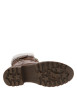 Thumbnail Bottes marron à talon décroché bas pourvues d'un grand zip latéral - Image 6
