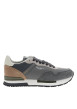 Thumbnail Baskets running Hailon Basic grises à talon plat pourvues de lacets