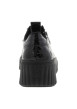 Thumbnail Sneakers noires à motif brillant pourvues d'une semelle en relief - Image 4