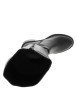 Thumbnail Bottes Pascaline noires à talon décroché moyen pourvues d'un zip latéral - Image 5