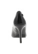 Thumbnail Escarpins au décolleté simple chocolat dotés d'un talon effilé à décroché moyen - Image 4