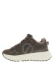 Thumbnail Baskets running Carter Jogger en cuir grises à talon compensé bas - Image 3