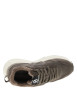 Thumbnail Baskets running Carter Jogger en cuir grises à talon compensé bas - Image 5