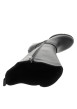 Thumbnail Bottes hautes noires à talon décroché haut agrémenté d'une boucle métallique - Image 5