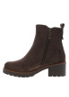Thumbnail Boots marron à revêtement effet daim dotées d'un talon décroché moyen - Image 3